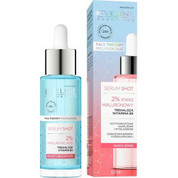 EVELINE SERUM SHOT 2 % ХИАЛУРОНОВА КИС., ЛИЦЕ-ШИЯ-ДЕКОЛТЕ , 30 МЛ