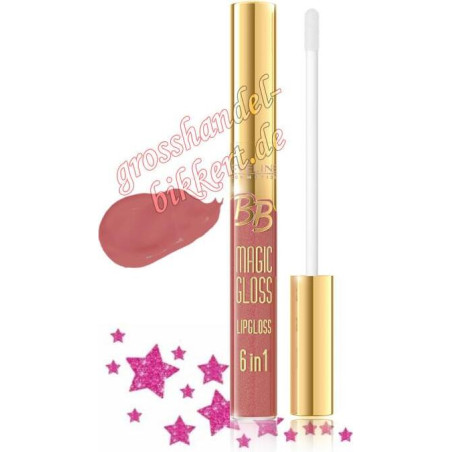 EVELINE ГЛАНЦ ЗА УСТНИ BB MAGIC 6 В 1 №105, 9 МЛ