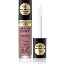 EVELINE РУЖ И ЧЕРВИЛО WONDER MATCH 4В1 02 4,5ML