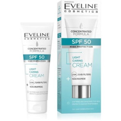 EVELINE ХИДРАТИРАЩ КРЕМ ЗА ЛИЦЕ SPF 50 С НИАЦИНАМИД, 30 МЛ
