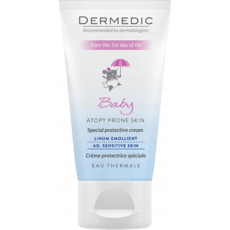 DD EMOLIENT BABY СПЕЦИАЛЕН ЗАЩИТЕН КРЕМ SPF15 ОТ 1-ВИЯТ ДЕН, 50 ГР