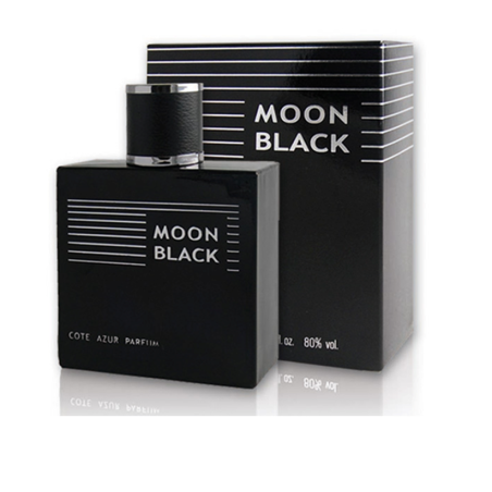 COTE D`AZUR MOON BLACK MEN EDT, H, 100 МЛ