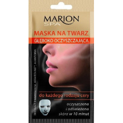 MARION SPA EX1043 МАСКА ЗА ЛИЦЕ ДЪЛБОКО ПОЧИСТВАЩА, 15 МЛ / ТЕКСТИЛНА /