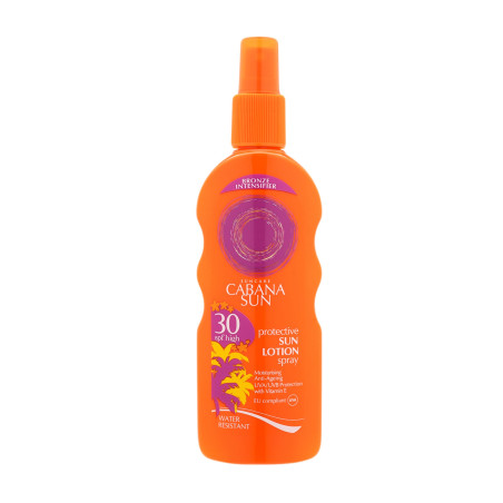 CABANA СЛЪНЦ. ЛОСИОН СПРЕЙ SPF 30, 200 МЛ