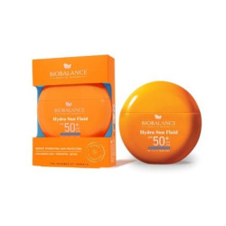 BIOBALANCE СЛЪНЦЕЗАЩ. ФЛУИД HYDRA SUN SPF 50 +, ЗА НОРМ., СУХА И ЧУВ. КОЖА, 40 ГР/9.284/