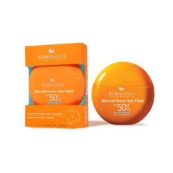 BIOBALANCE СЛЪНЦЕЗАЩ. ФЛУИД MINERAL SENSE SPF 50 +, 40 ГР/9.281/