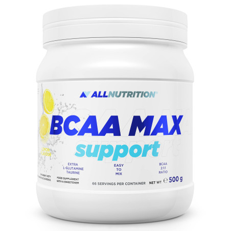 AllNutrition BCAA Max Support 500 грама, 66 Дози Лимон