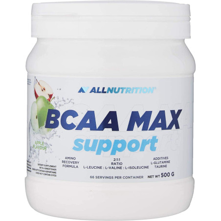 AllNutrition BCAA Max Support 500 грама, 66 Дози Ябълка