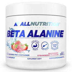 AllNutrition Beta-Alanine Endurance MAX 250 грама, 62 Дози Малина и ягода