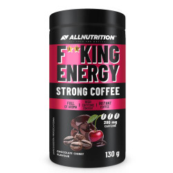 AllNutrition F**KING Energy | Strong Coffee Instant 130 грама, 26 Дози Шоколад с череша