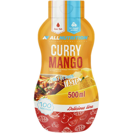 AllNutrition Sauce Zero Calorie | Curry Mango 500 мл