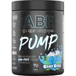 Applied Nutrition ABE - All Black Everything | Pump Stim Free 500 грама, 40 Дози Синя малина