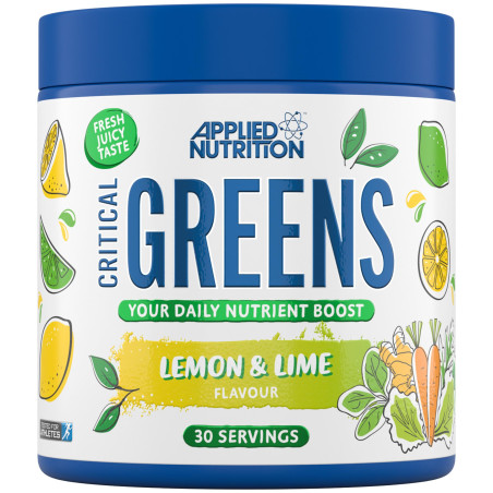 Applied Nutrition Critical Greens 150 грама, 30 Дози Лимон и лайм
