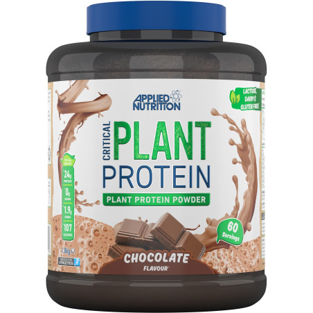 Applied Nutrition Critical Plant Protein 1800 грама, 60 Дози Шоколад