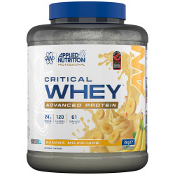 Applied Nutrition Critical Whey | Advanced Protein Blend 2000 грама, 67 Дози Банан