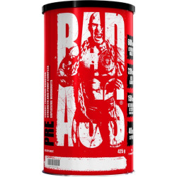 BAD ASS BAD ASS PRE | Extreme Pre-Workout Formula 425 грама, 50 Дози Манго с лимон