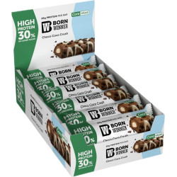 Born Winner Core PLUS 30% High Protein Bar 12 x 65 грама, 12 Дози Шоколад с кокос