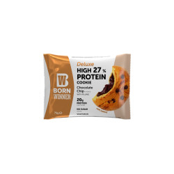 Born Winner Deluxe 27% High Protein Cookie 12 x 75 грама Шоколад с парченца