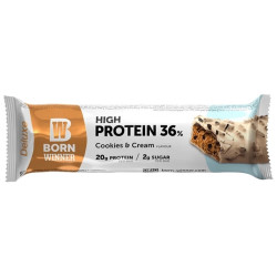 Born Winner Deluxe 36% High Protein Bar 55 грама, 1 Доза Бисквити с крем