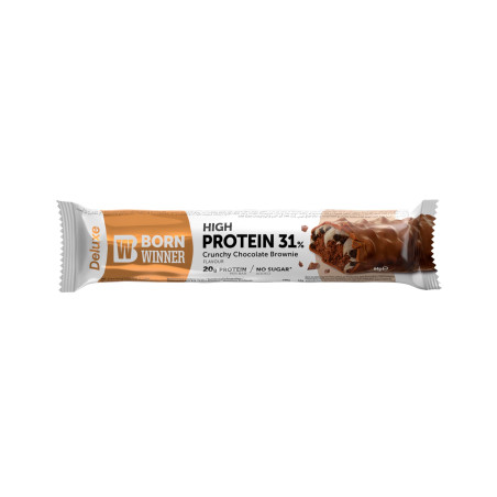 Born Winner Deluxe Crunchy 31% High Protein Bar 64 грама Бисквити с крем
