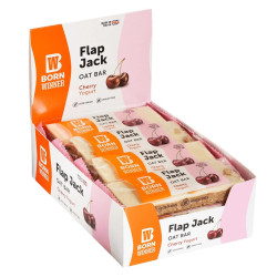Born Winner Flap Jack Oat Bar | with Topping 12 x 100 грама Черешов йогурт