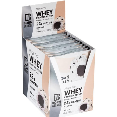 Born Winner Ultra Premium Whey Protein Blend 12 x 30 грама Бисквити с крем