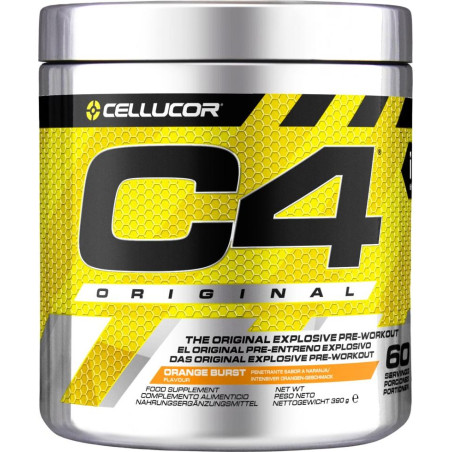 Cellucor C4 Original Pre-Workout 390 грама, 60 Дози Портокал