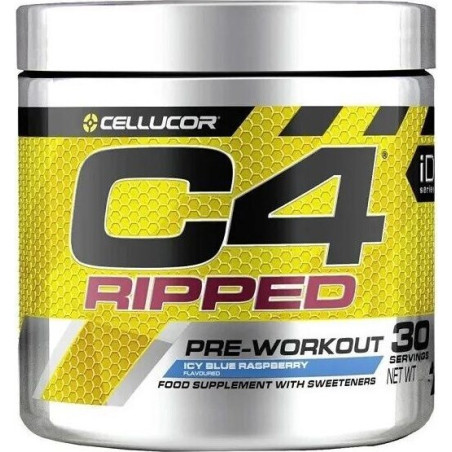 Cellucor C4 RIPPED 180 грама, 30 Дози Синя малина