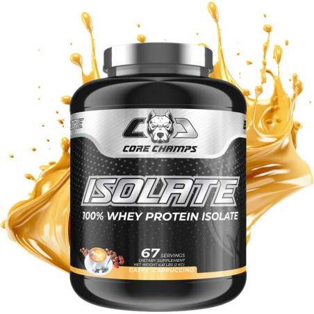 Core Champs by Kai Greene 100% Whey Isolate 2000 грама, 67 Дози Капучино