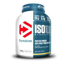 Dymatize ISO 100 Hydrolyzed 2264 грама, 71 Дози Торта