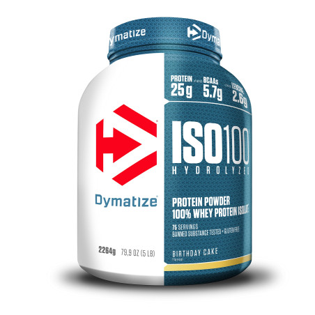 Dymatize ISO 100 Hydrolyzed 2264 грама, 71 Дози Торта