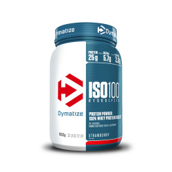 Dymatize ISO 100 Hydrolyzed 932 грама, 29 Дози Ягода