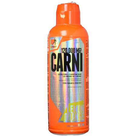 Extrifit Sports Nutrition Carni Liquid L-Carnitine 120000 1000 мл, 100 Дози портокал-лимон