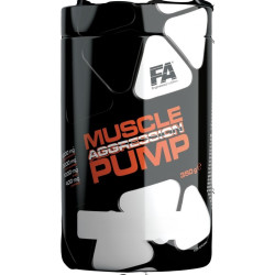 FA Nutrition Muscle Pump Aggression | Pre-Workout Formula 350 грама, 40 Дози Екзотични Плодове