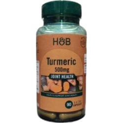 Holland And Barrett Turmeric 500 mg 90 капсули, 90 Дози