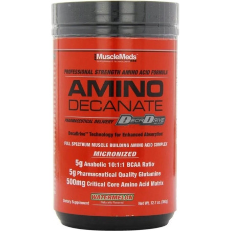 Muscle Meds Amino Decanate 360 грама, 30 Дози Плодов Пунш