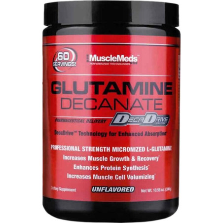 Muscle Meds Glutamine Decanate 300 грама, 60 Дози