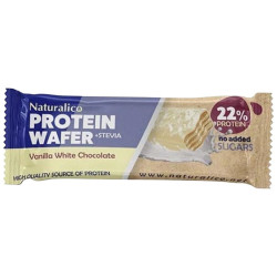 Naturalico Protein Wafer 40 грама Ванилия с бял шоколад