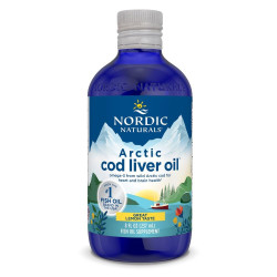 Nordic Naturals Arctic Cod Liver Oil 1060 mg 237 мл, 48 Дози Лимон