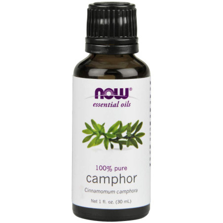 NOW Foods Camphor Oil | 100% Pure Cinnamomum Camphora 30 мл