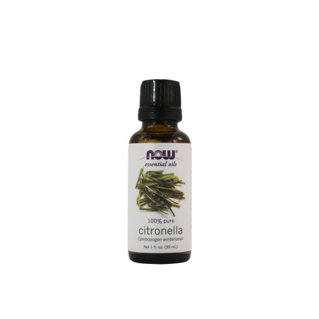 NOW Foods Citronella Oil | 100% Pure Cymbopogon Winterianus 30 мл