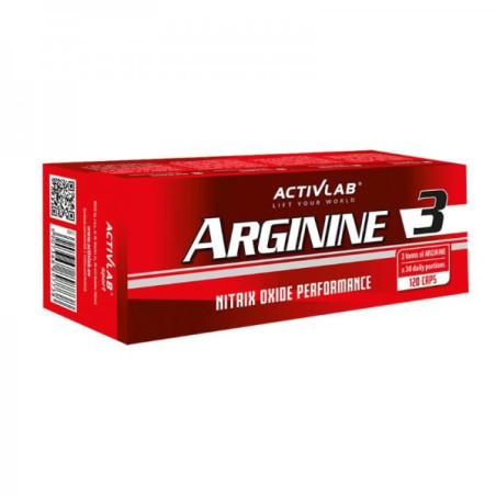 ACTIVLAB - Arginine 3 - 120 Capsules