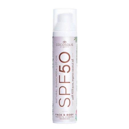 Cocosolis Слънцезащитен лосион за лице и тяло SPF50 х100 мл