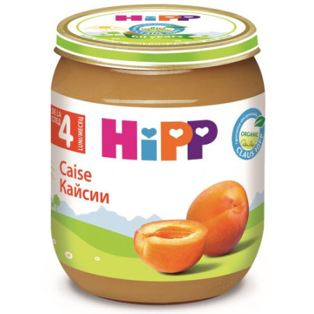 HIPP кайсии 4212, пюре, 125 гр
