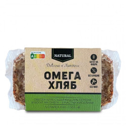 DELICIOUS N' NUTRITIOUS - НАТУРАЛЕН ОМЕГА ХЛЯБ - 300 г