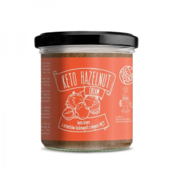 DIET FOOD - КЕТО ЛЕШНИКОВ КРЕМ С КОКОСОВО МАСЛО - 300 г