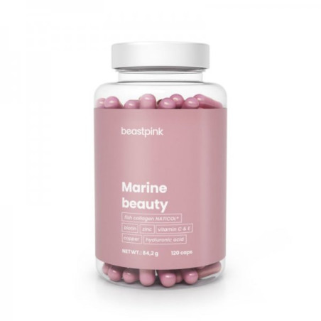 GYM BEAM - Beast Pink Marine Beauty - 120 Capsules