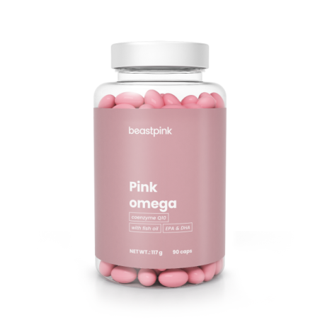 GYM BEAM - Beast Pink Pink Omega - 90 Capsules