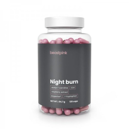 GYM BEAM - Beast Pink Night Burn - 120 Capsules