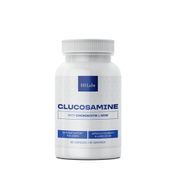 HS LABS - GLUCOSAMINE + MSM + CHONDROITIN - 90 capsules